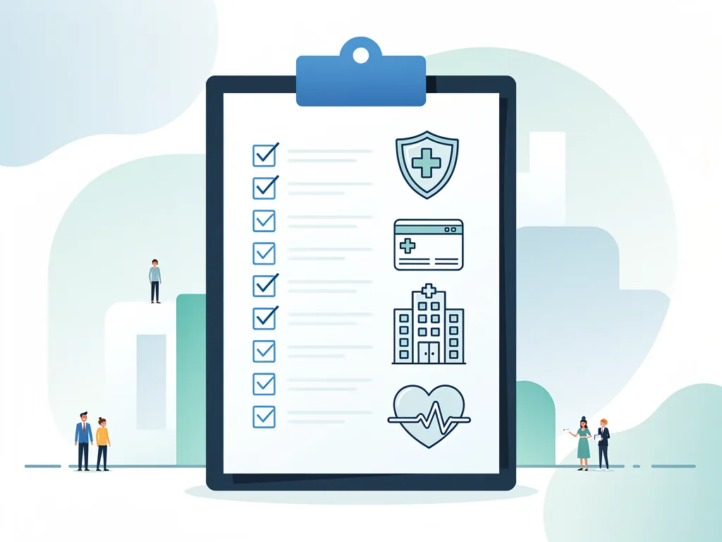 Checklist highlighting BCBS Illinois TMS coverage requirements